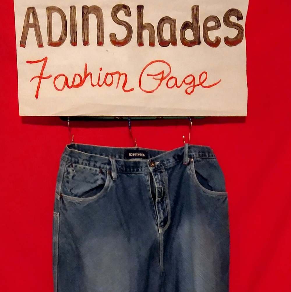 Reverb jeans faded gangster size 38